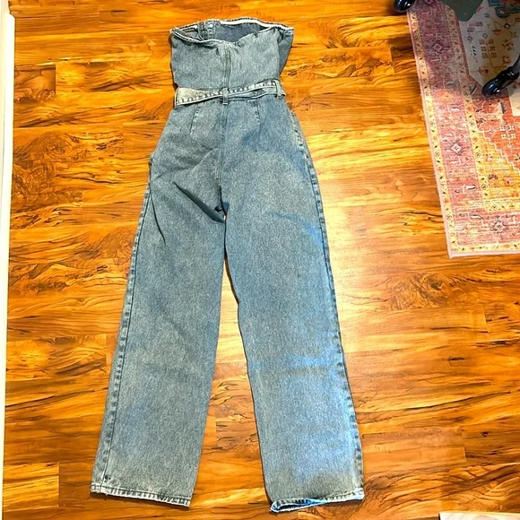 Strapless jumpsuit - Picture 2 of 2